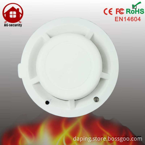 Wireless Home Security Smoke Detector Fire Alarm Sensor System Cordless White